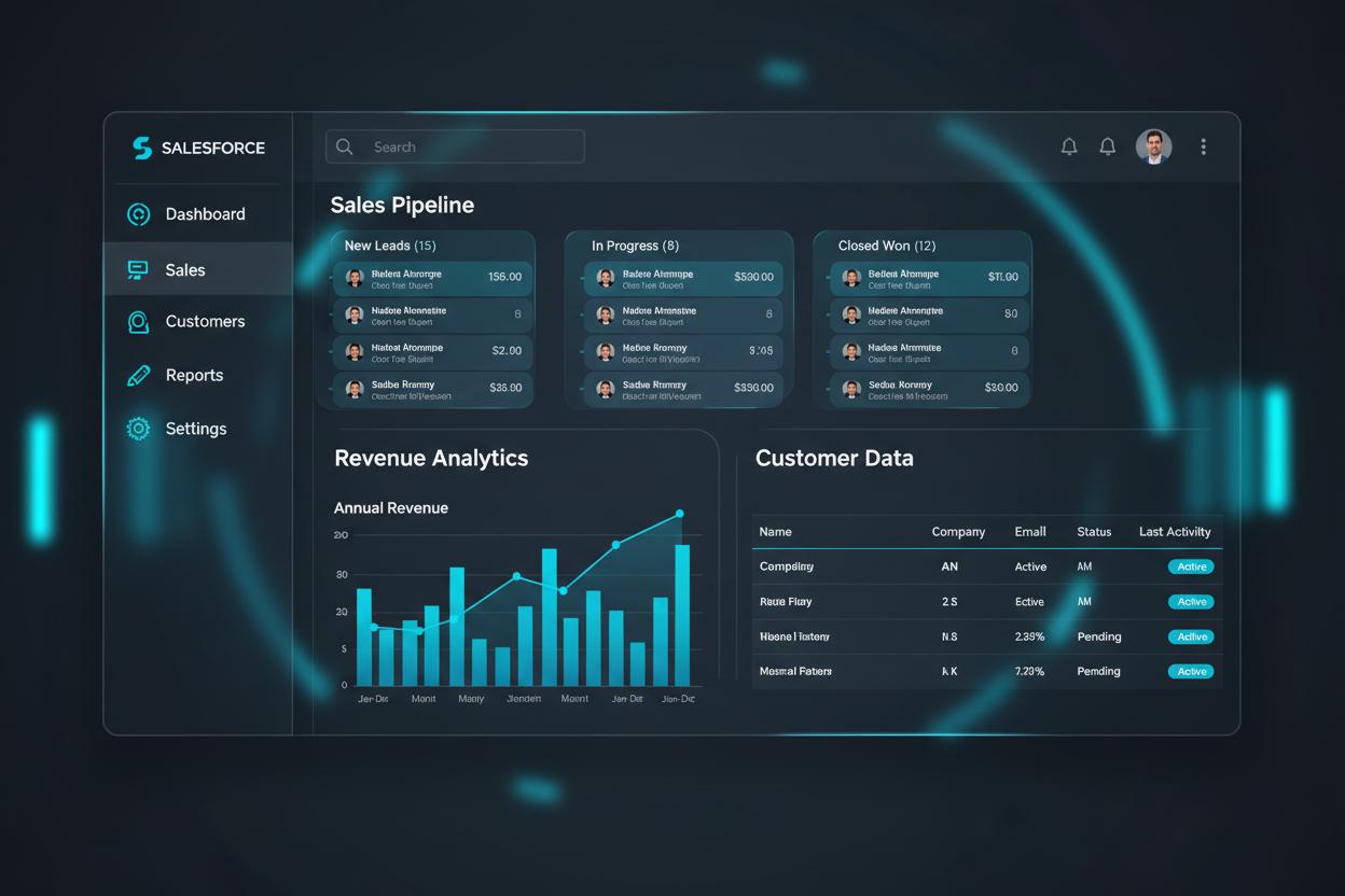 ACore CRM Dashboard